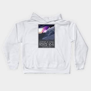 Kepler 16-b Space Poster Kids Hoodie